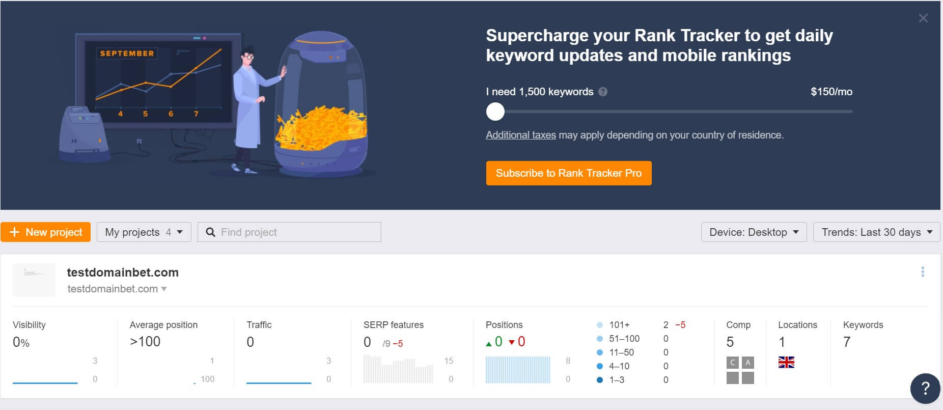 rank tracker