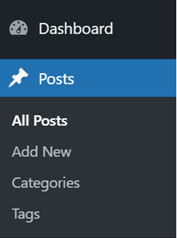 WordPress Dashboard